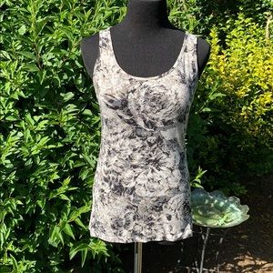 Roses and diamonds tank top